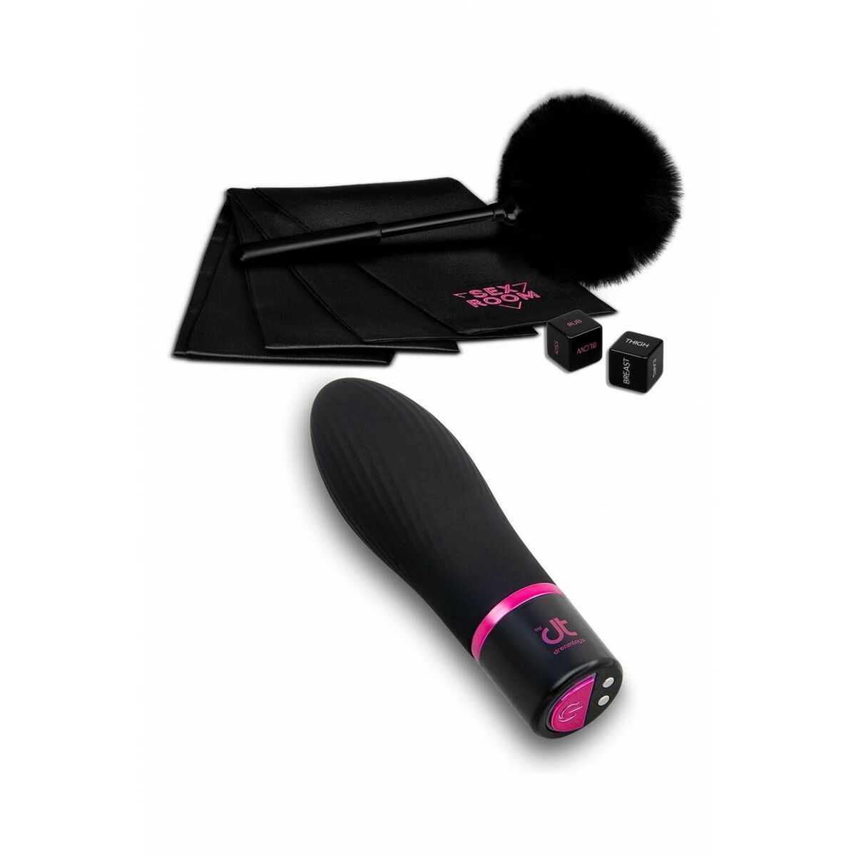Vibratore Mini Sex Room Vibe Nero Set