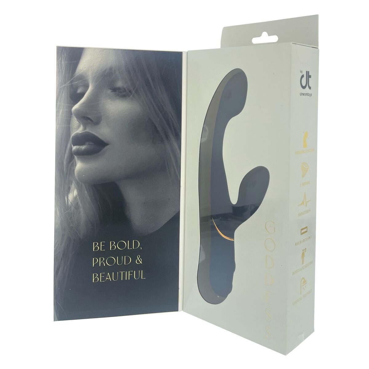Vibratore Doppia Stimolazione Dream Toys Goddess Collection Azzurro