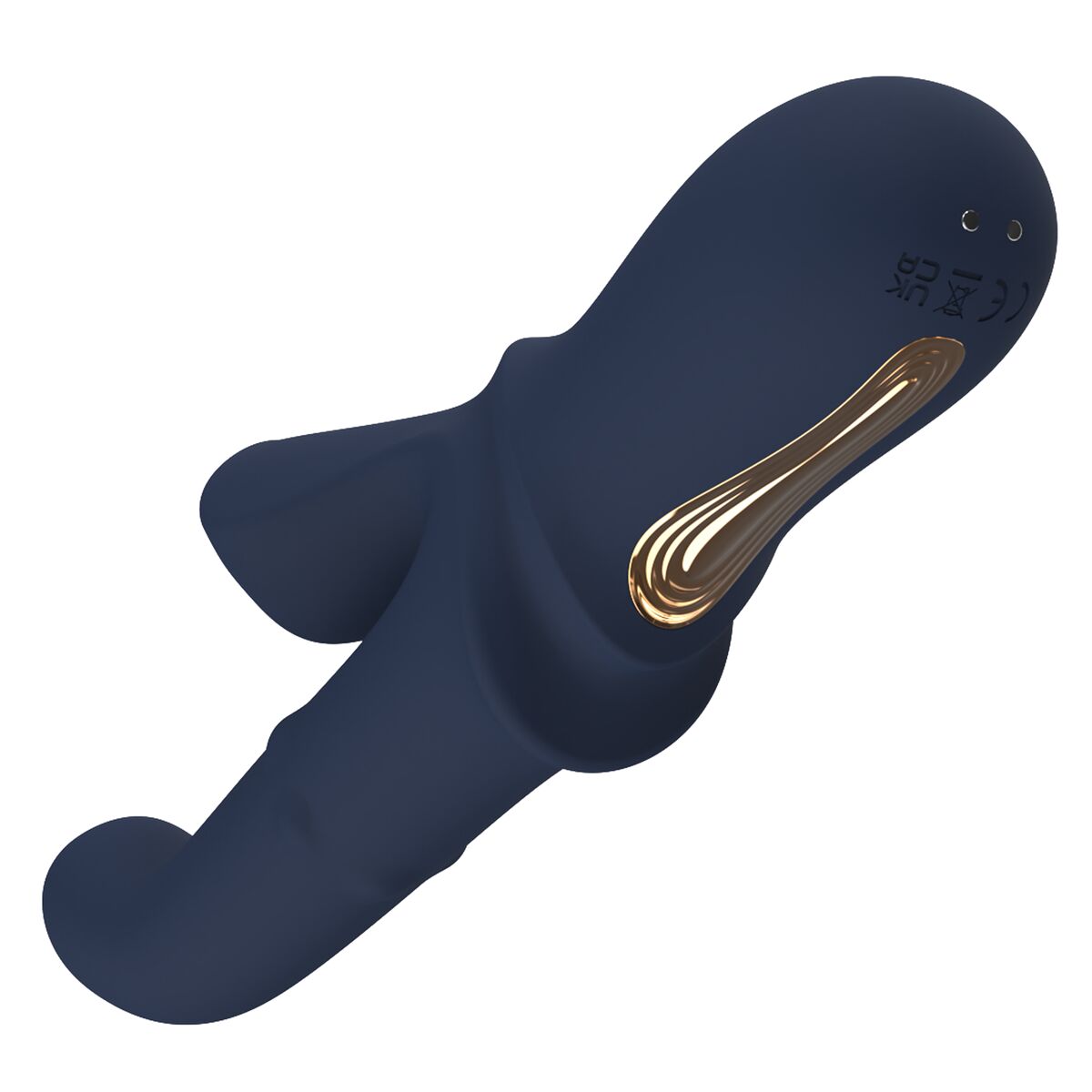 Vibratore Doppia Stimolazione Dream Toys Goddess Collection Azzurro