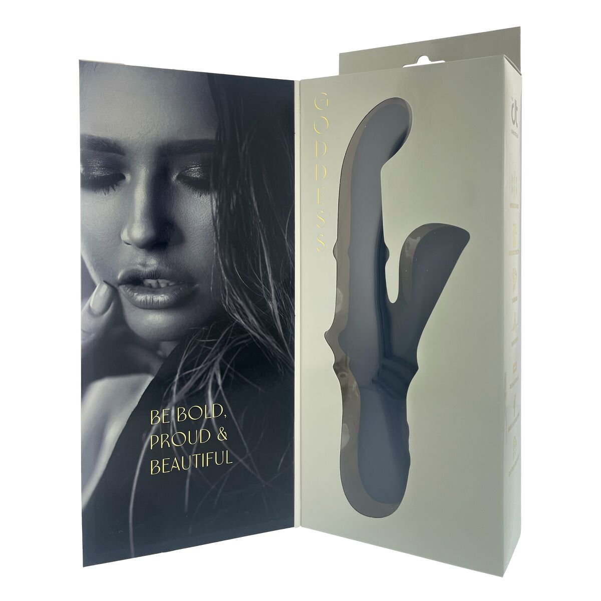 Vibratore Doppia Stimolazione Dream Toys Goddess Collection Azzurro
