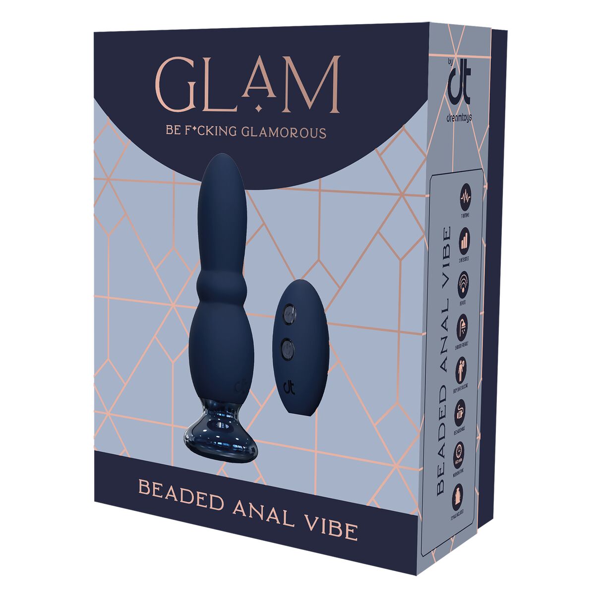 Vibratore Dream Toys Glam Azzurro