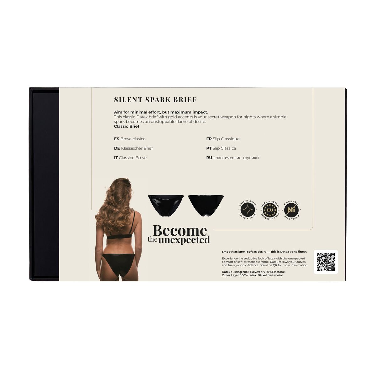 Set di Lingerie Guilty Pleasure Nero (M)