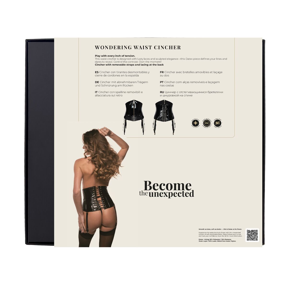 Body Corset Guilty Pleasure Nero (S)