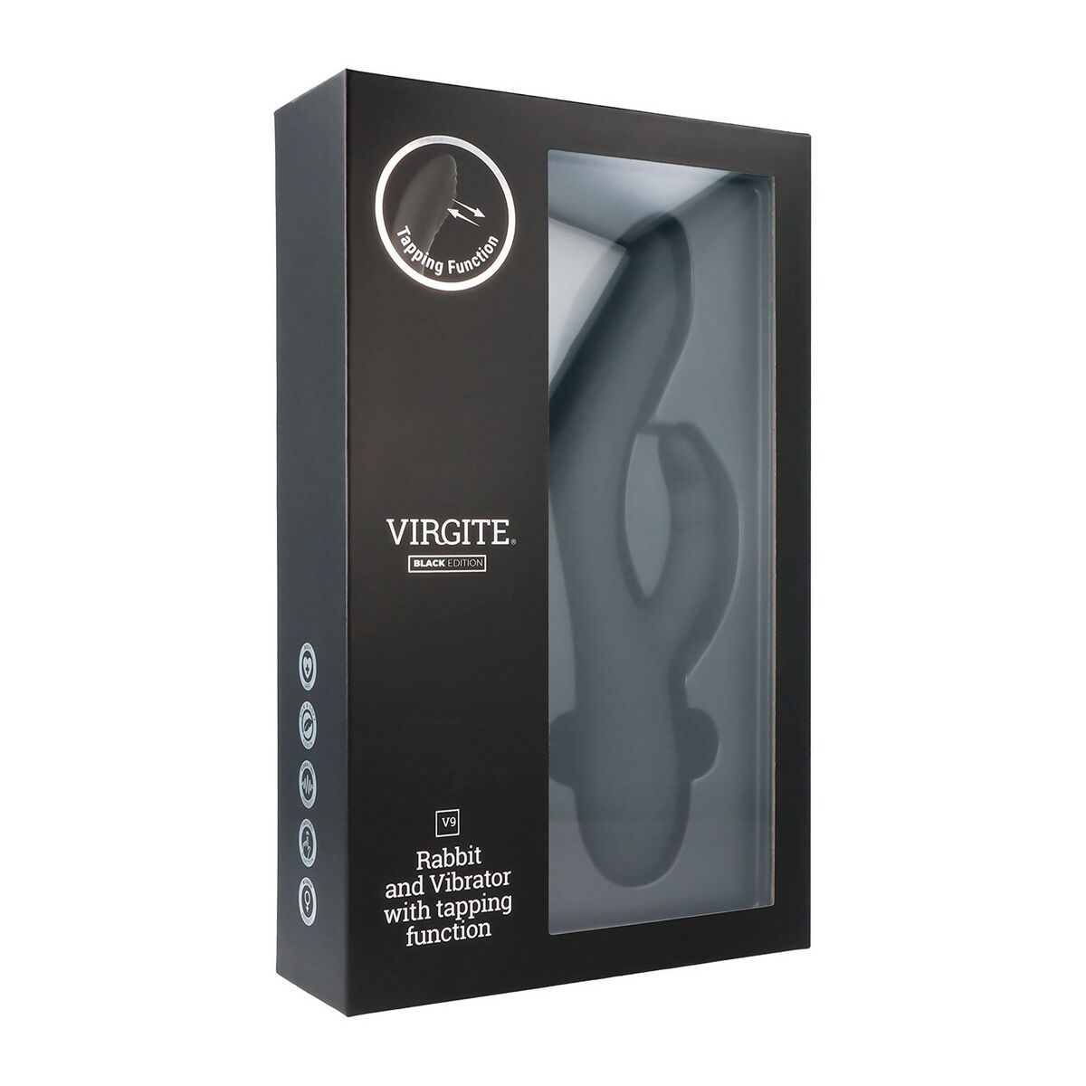 Vibratore per il Punto-G Virgite Nero