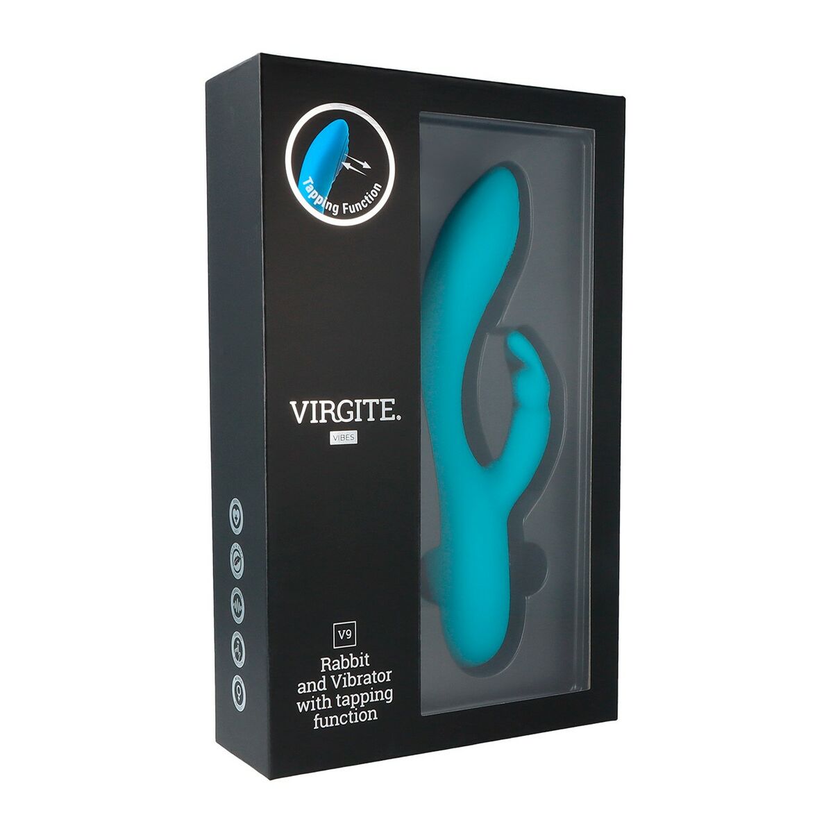 Vibratore per il Punto-G Virgite Azzurro