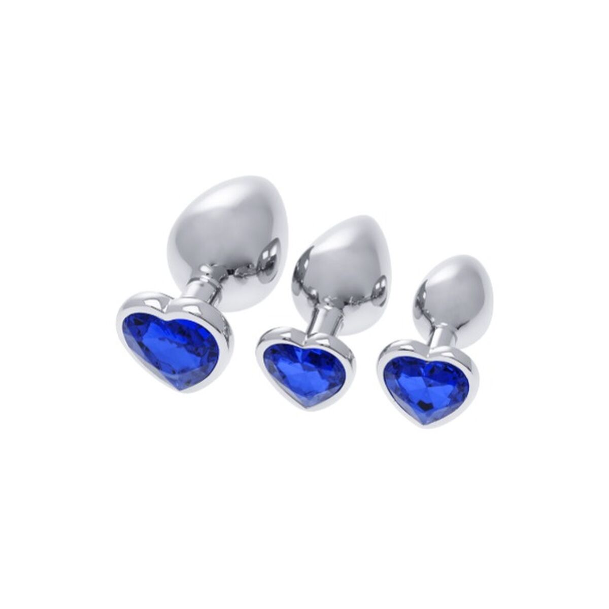 Plug Anale S Pleasures Azzurro Argentato
