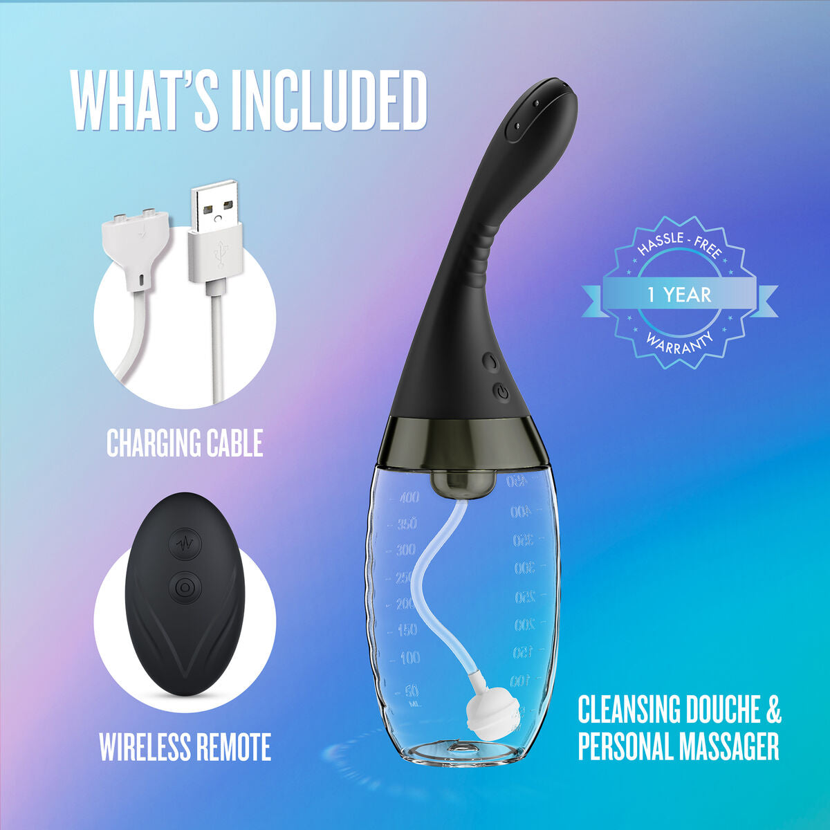 Clistere Blush Anal Adventures Nero
