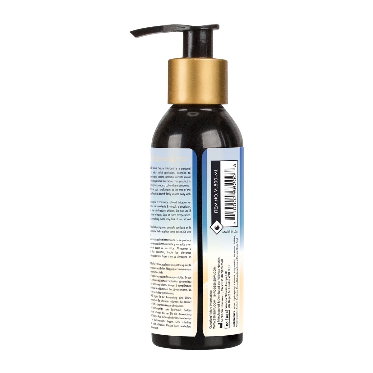 Lubrificante Sensuva 125 ml