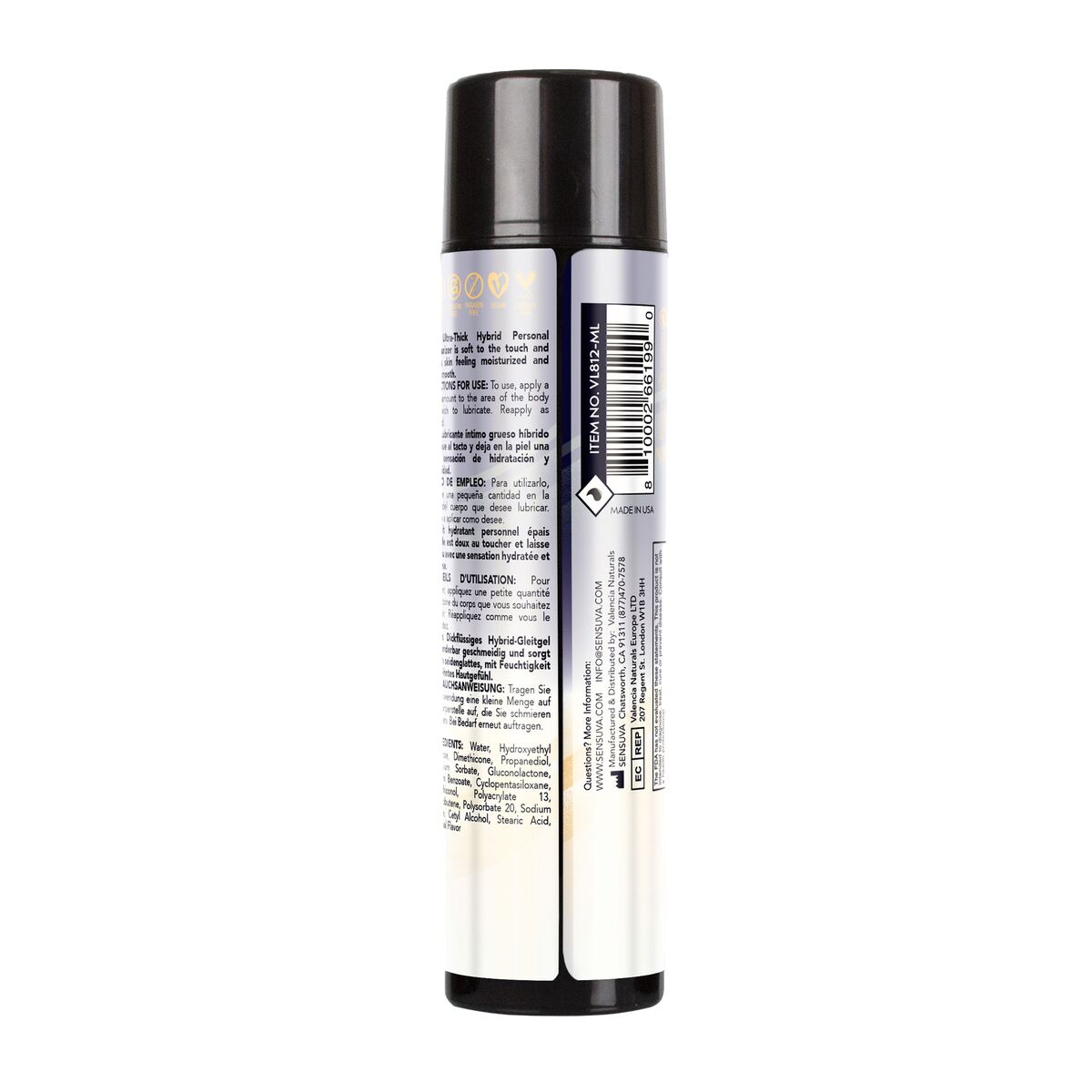 Gel Intimo Sensuva 150 ml