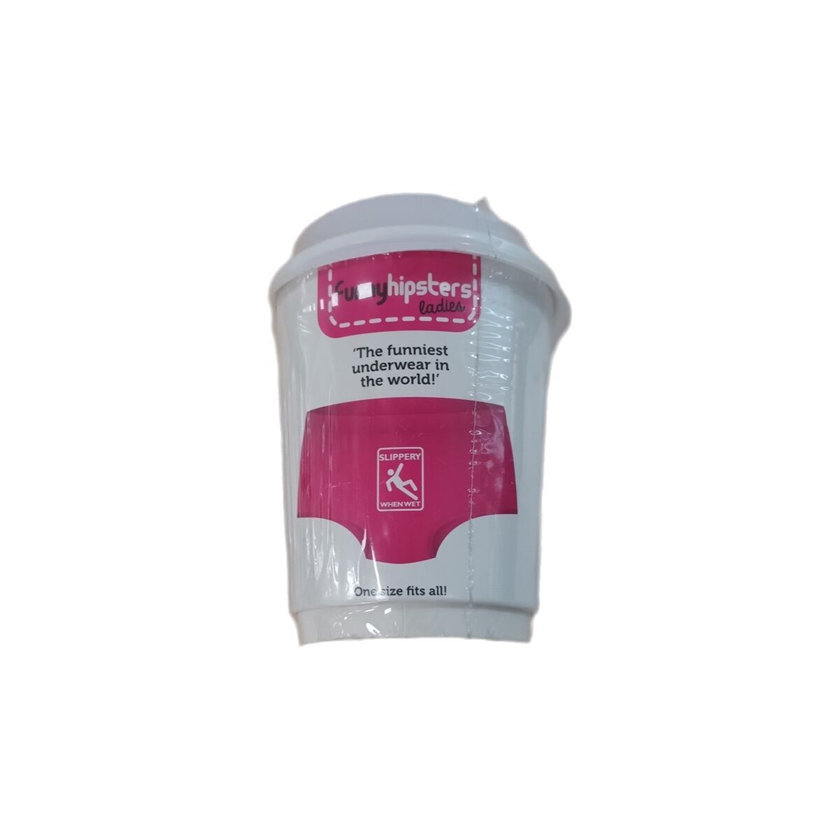 Slip Funny Hipsters Ladies Rosa Taglia unica