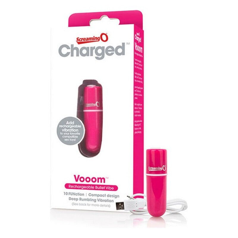 Vibratore a Proiettile Charged Vooom Rosa The Screaming O Charged