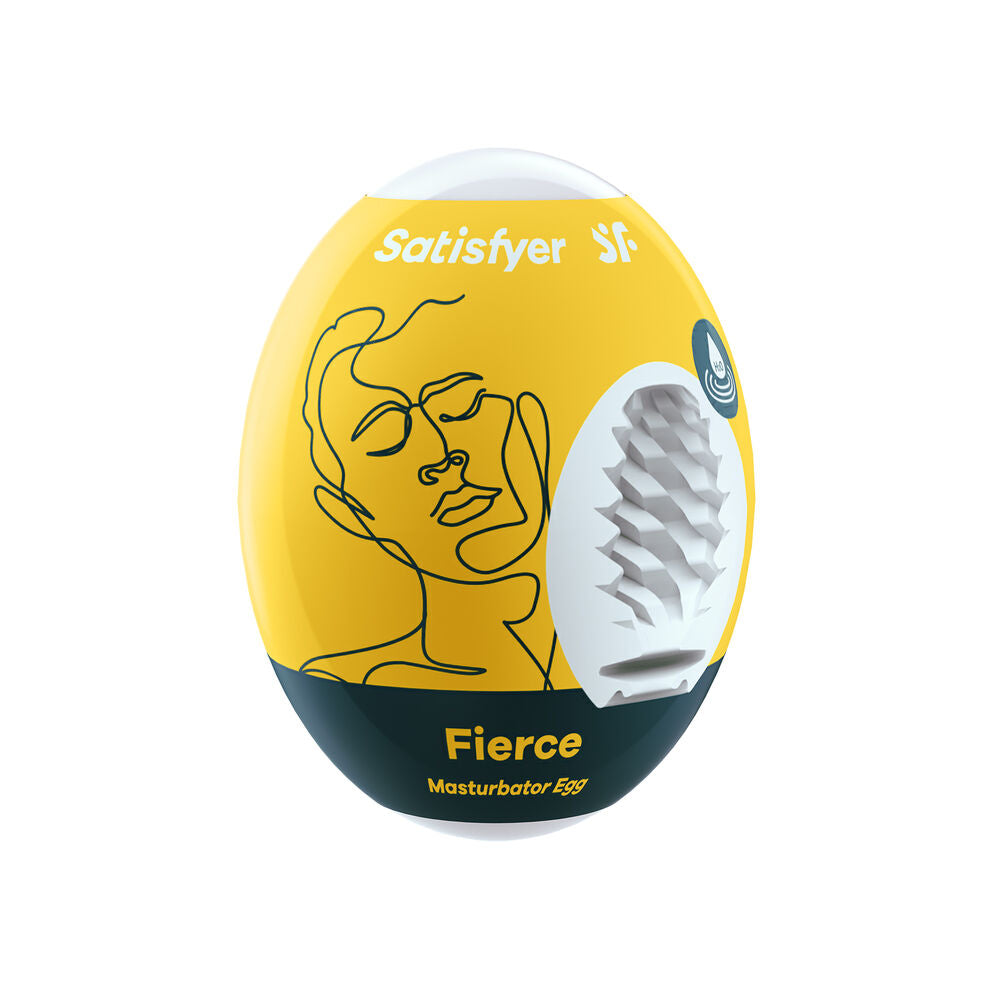 Masturbatore Uovo Satisfyer Fierce Giallo