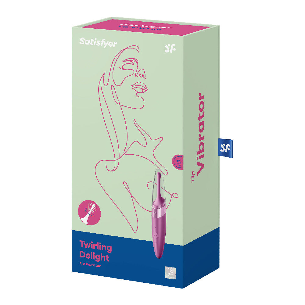 Vibratore Clitorideo Curvo Satisfyer Ciliegia