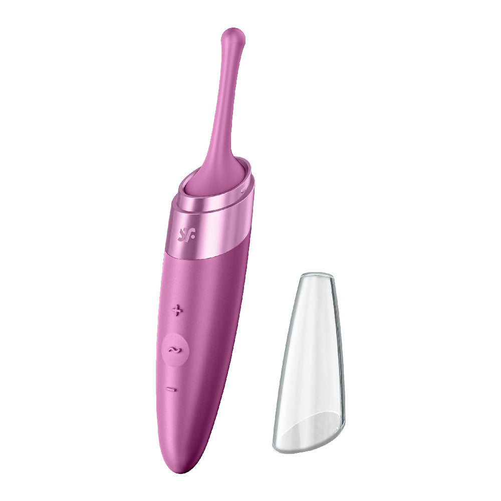 Vibratore Clitorideo Curvo Satisfyer Ciliegia