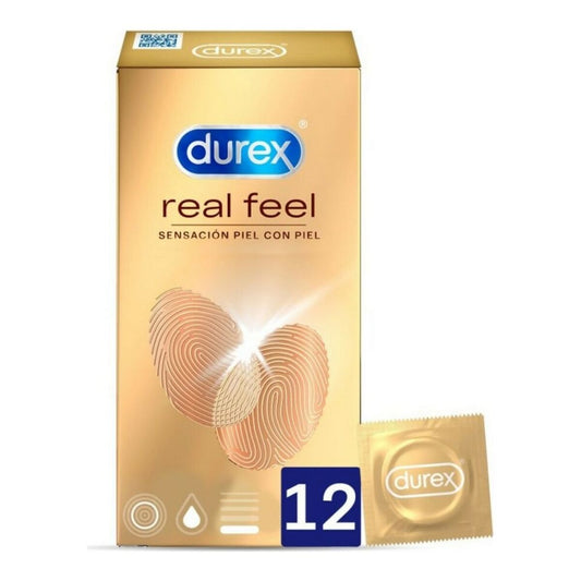 Preservativi Durex Real Feel Senza lattice (12 uds)