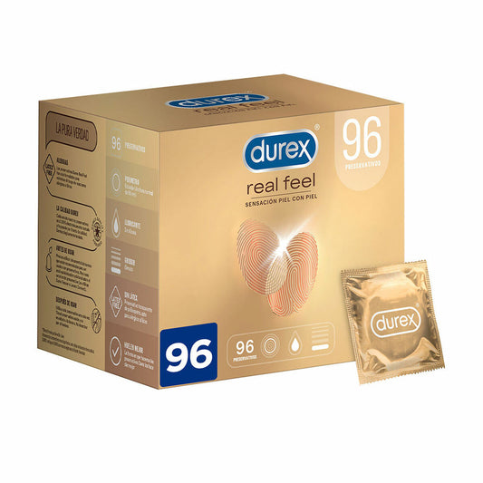 Preservativi Real Feel Durex 96 Unità