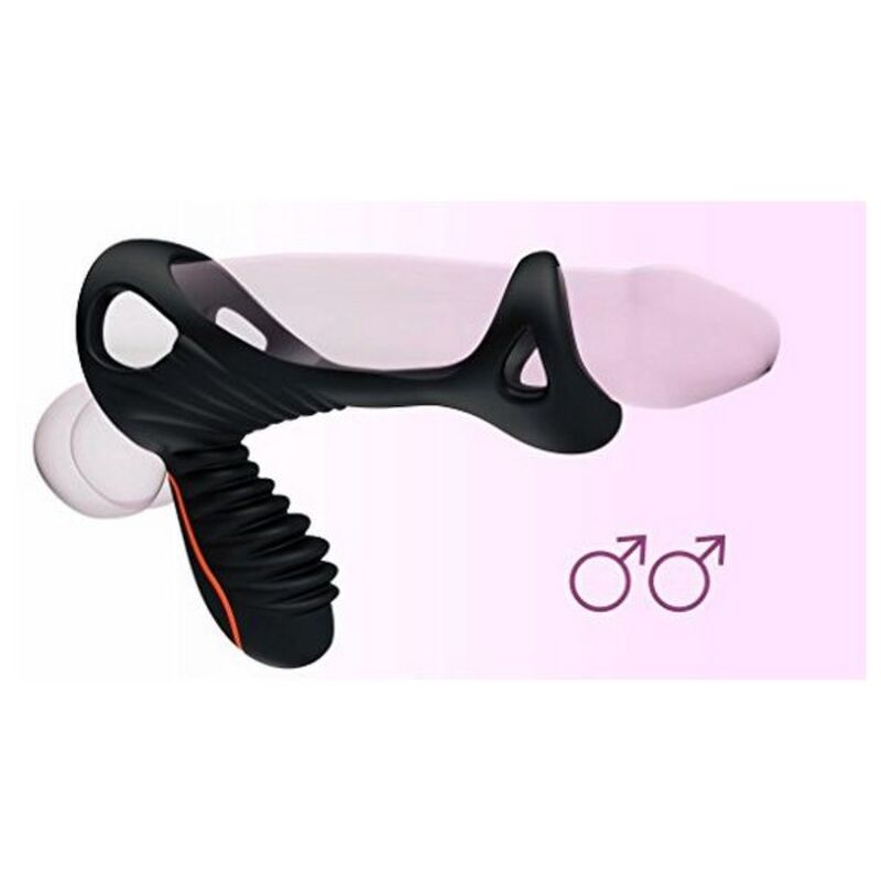 Anello Fallico con Telecomando Gladiator Adrien Lastic N10002