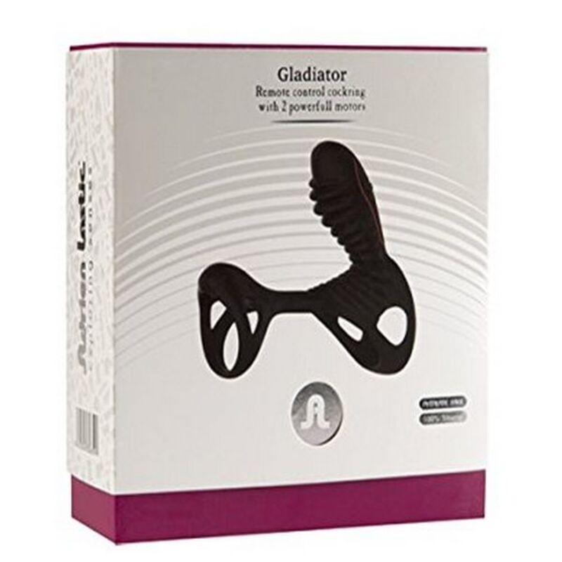 Anello Fallico con Telecomando Gladiator Adrien Lastic N10002