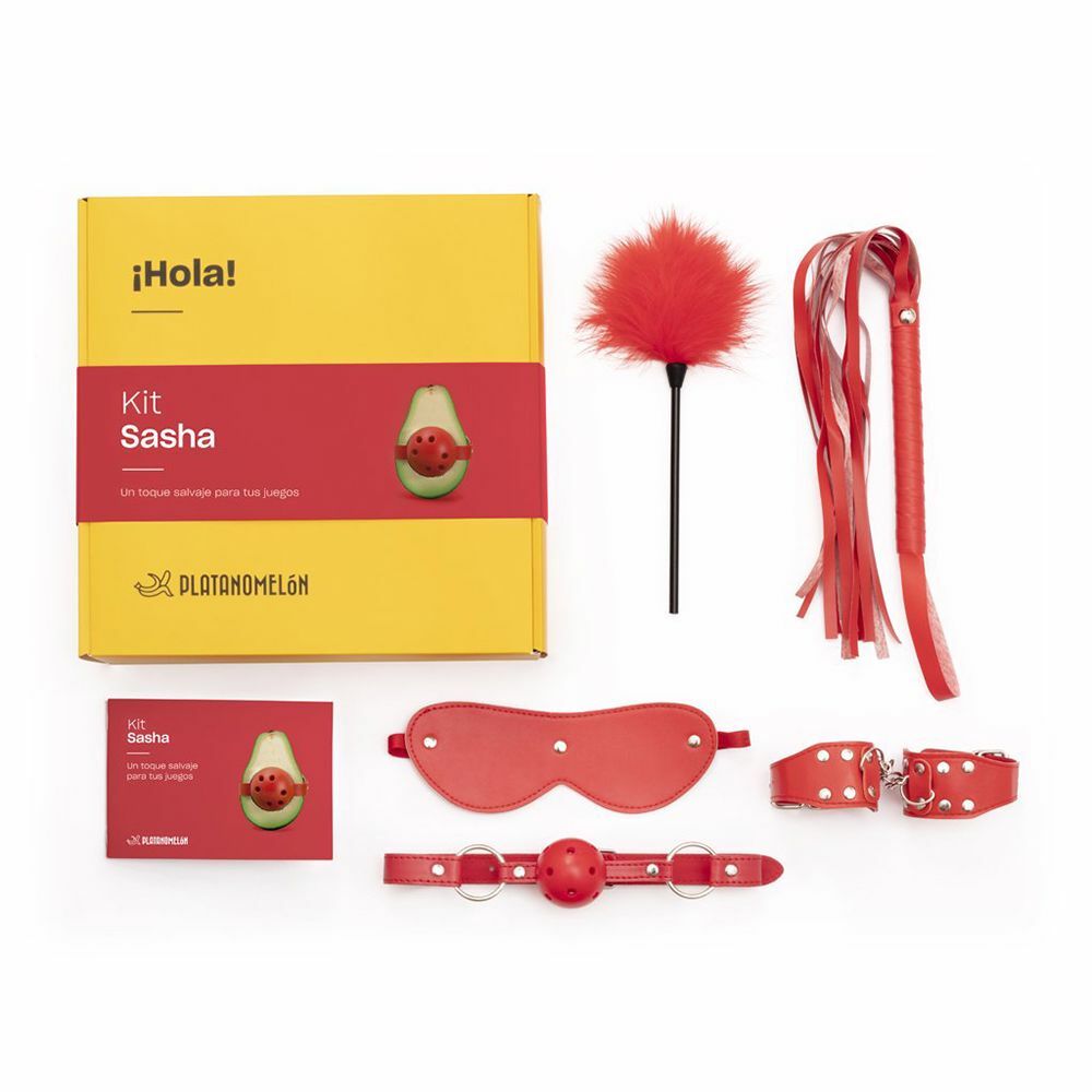 Set Erotico Bondage Platanomelón Sasha (5 pcs)