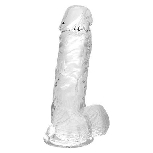 Dildo S Pleasures Trasparente (Ø 3,5 cm)