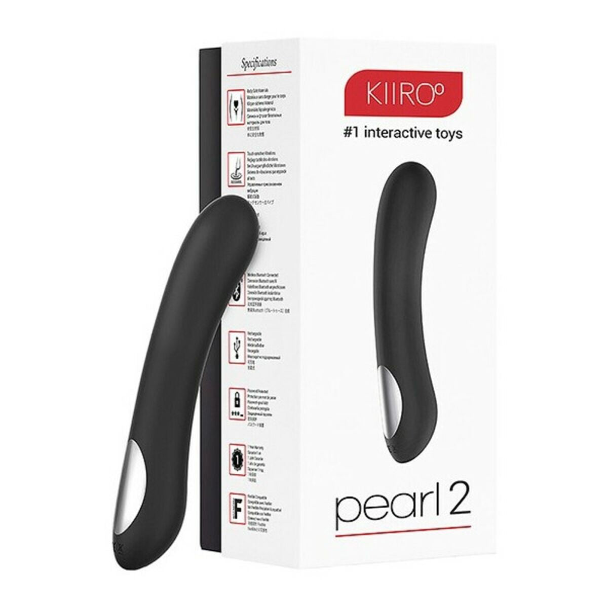 Vibratore Kiiroo Teledildonic Pearl Nero